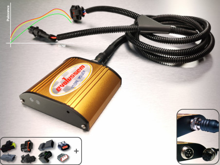 Power Box Evolussem Gold Plus Mercedes Classe E 280 CDI 177 Ps +38Ps +70Nm