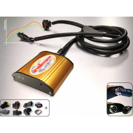 Power Box Evolussem Gold Plus Skoda Rapid 1.4 TDI 90 Ps +31Ps +54Nm